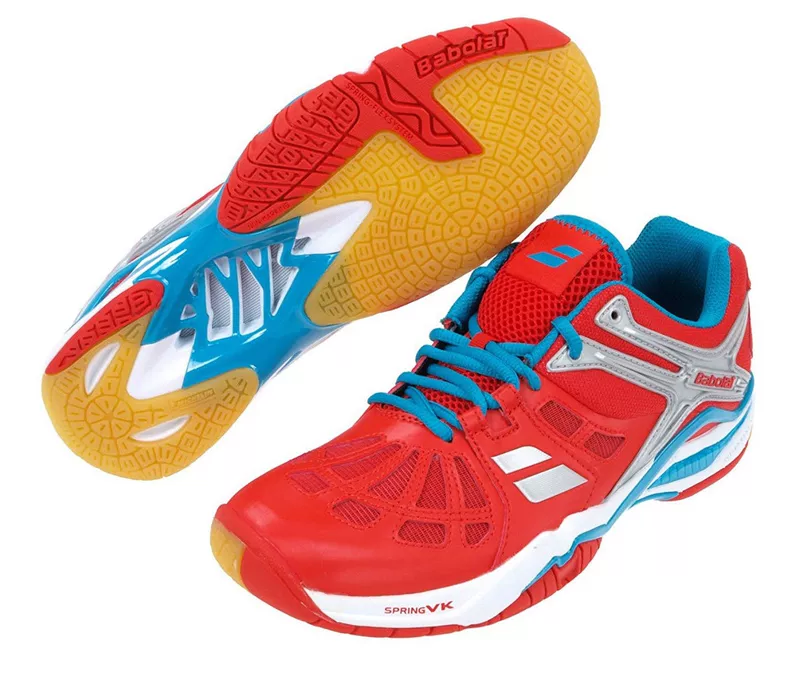 Mua Giày cầu lông Babolat Baibao Shadow 2 Red Heart Giày nam Giày trong nhà - Giày cầu lông