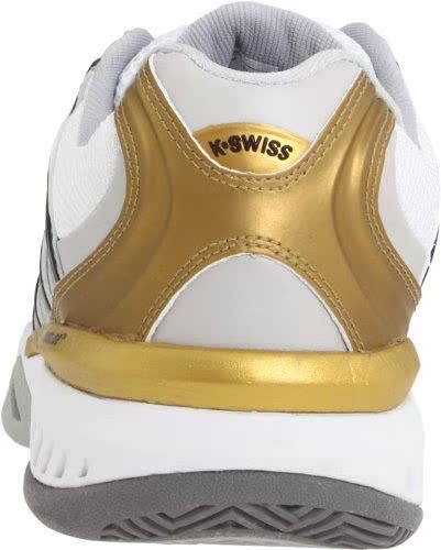 Giày tennis K.Swiss Geiger Wei Giày Bigshot Giày thể thao chuyên nghiệp Vàng trắng giày thể dục
