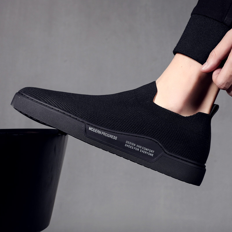 Men's shoes breathable 2023 summer new canvas shoes men's casual shoes Korean style trendy cloth shoes slip-on loafers