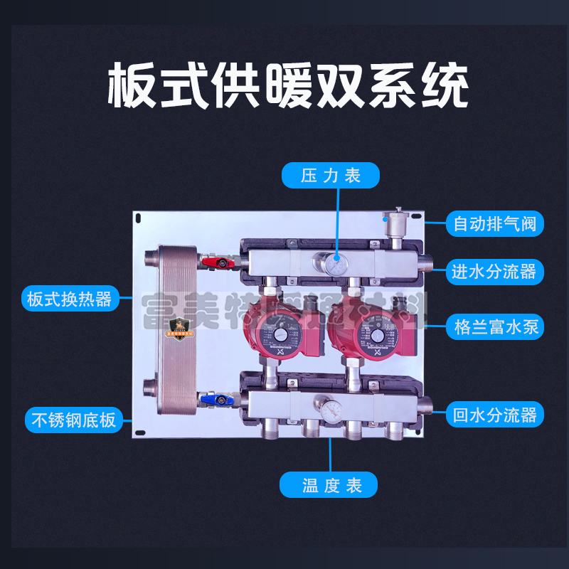 壁挂炉地暖分压混水罐：家庭供暖的秘密武器，如何选择？