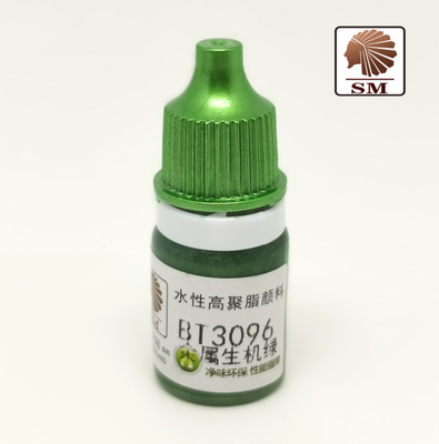 BT3096 Metal Vitality Green SM Chieftain Land Water-Based Lacquer Hand coated metal