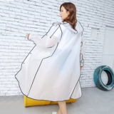 Дождевик, модная альпинистская куртка подходит для мужчин и женщин подходит для пеших прогулок, увеличенная толщина