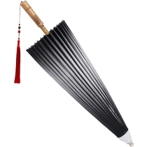 Bi Liufu oil paper umbrella pure handmade rainproof and sunproof traditional practical umbrella ancient style props men and women Hanfu umbrella ink