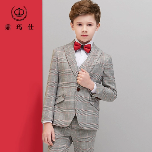 Детский классический костюм, костюм мальчика цветочника, платье, куртка, детская одежда