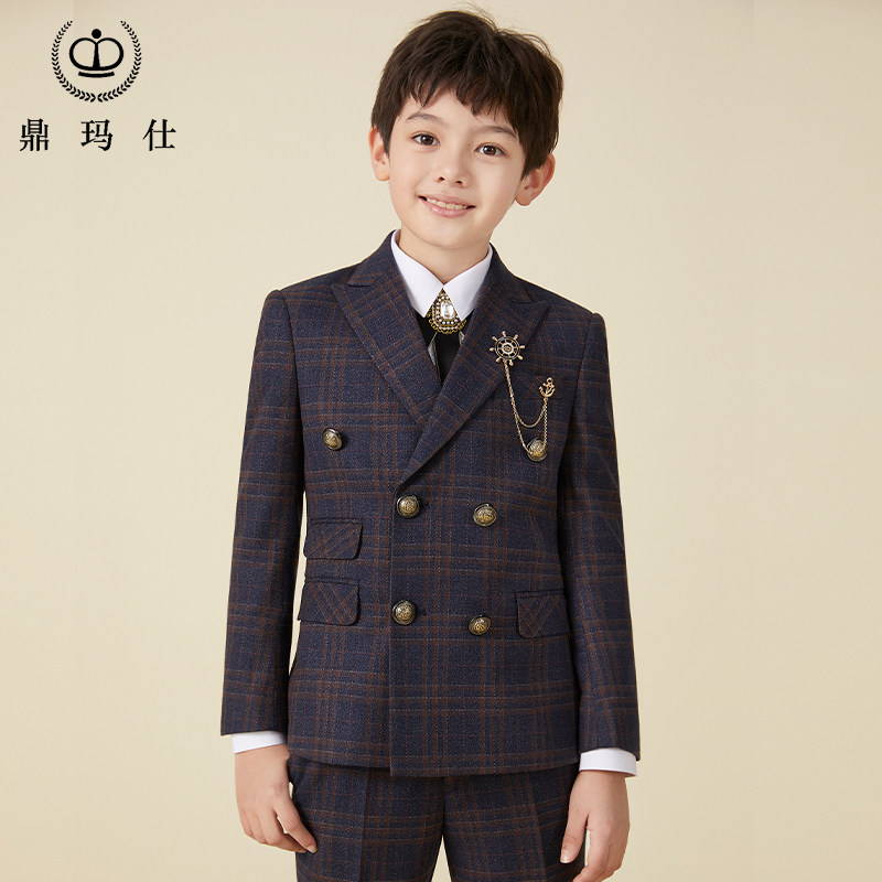 Multi-link off-shelf flower girl boy dress British style big boy boy host piano performance out of spring