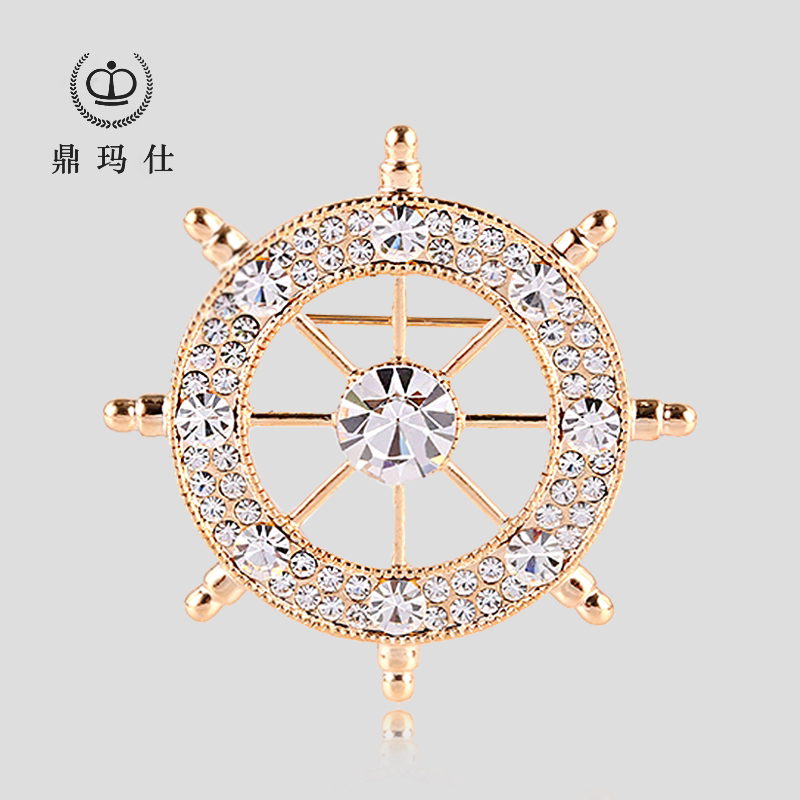 Ding Mashi suit accessories men's and women's corsage pins boys' suits brooches jewelry dress decoration collar pins