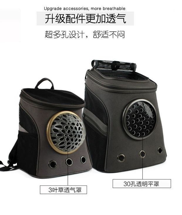 Không gian 喵 cabin vật nuôi ba lô mèo túi đeo vai chó 20 kg Keji luật chống lại túi chó ra xách tay lớn - Cat / Dog hàng ngày Neccessities