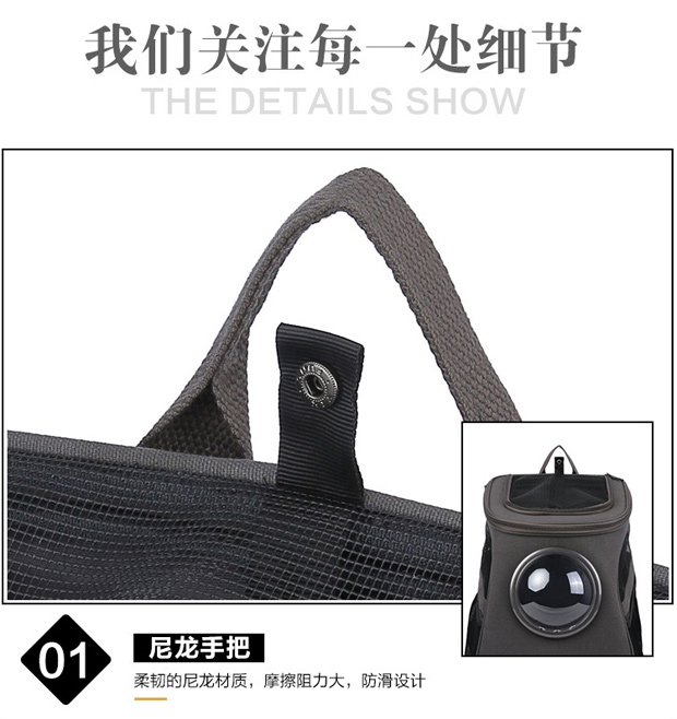 Không gian 喵 cabin vật nuôi ba lô mèo túi đeo vai chó 20 kg Keji luật chống lại túi chó ra xách tay lớn - Cat / Dog hàng ngày Neccessities bình nước du lịch cho chó