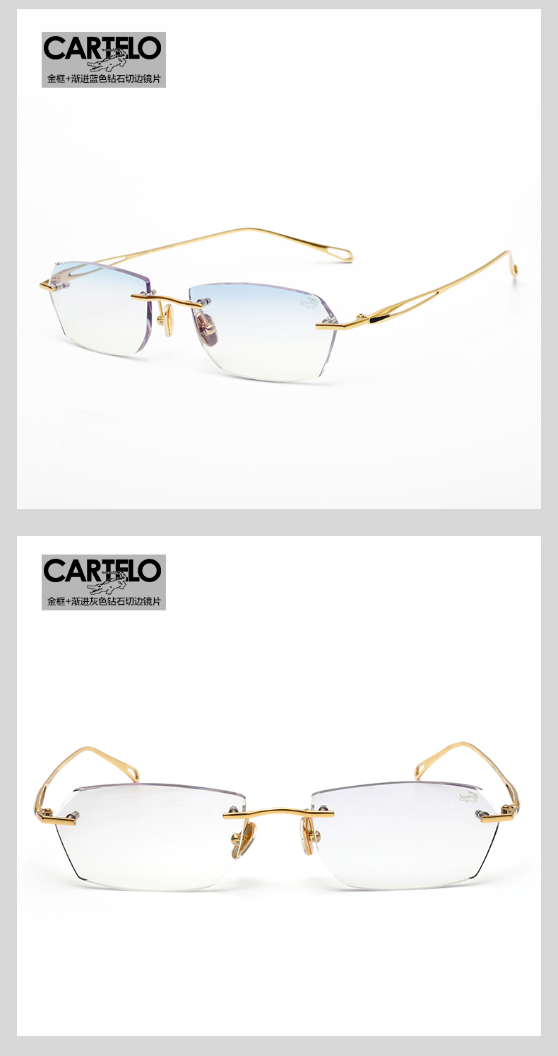 Montures de lunettes CARTELO      en Titane pur - Ref 3139959 Image 15