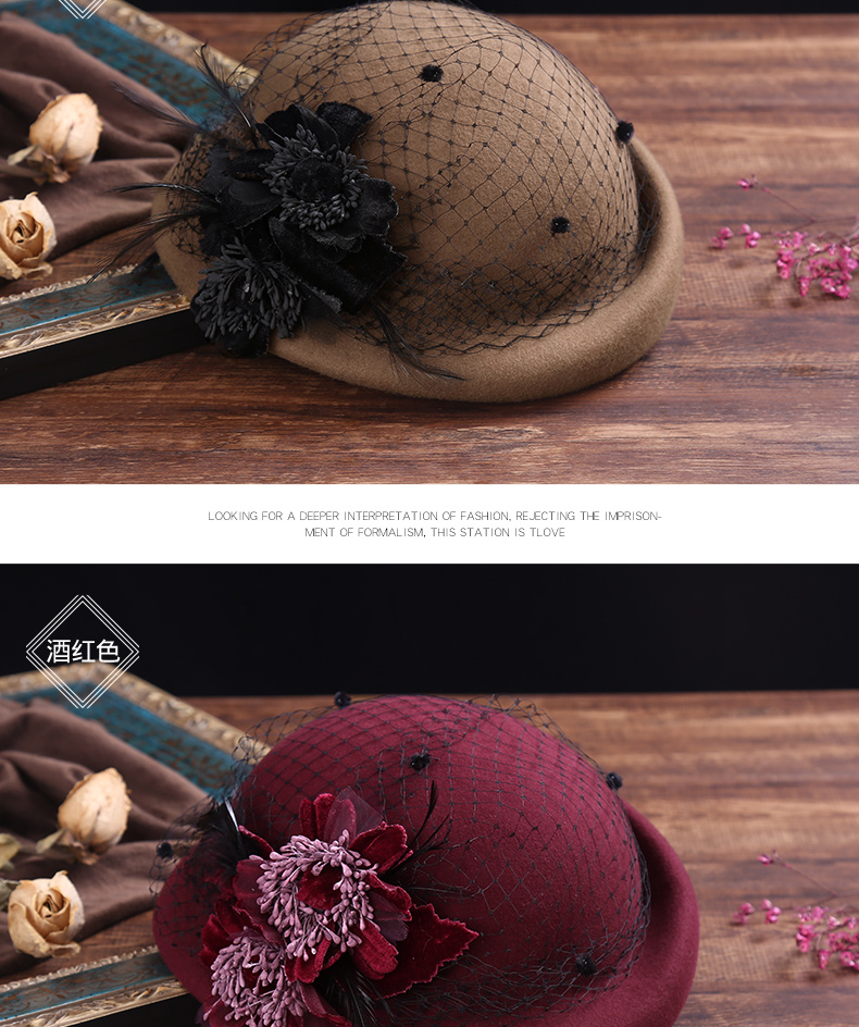 Chapeau pour femme TLOVE en Poilue - Ref 3233622 Image 21