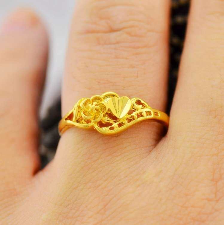 Bague Femme OTHER   en Alliage argent plaque plaque or - Ref 3086641 Image 54