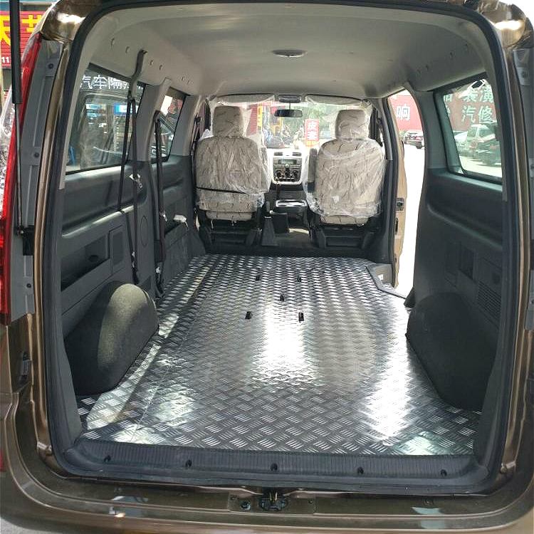 Fukuda Monpike Car Accessories E Retrofit Footbed Stainless Steel Inner plaque carriage Tin Vans Floor