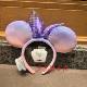 Shanghai Disney Domestic Purchasing Agent Spring Mickey and Minnie Colorful Purple Park Outfit Headband Hairband