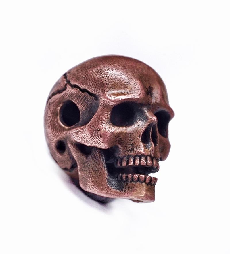 (Gift of the Bone Hand) Purple Gold Version XL Number of skulls Bones Three-tee Skull Skull Skull Pendant and Skull Pendant jewelry