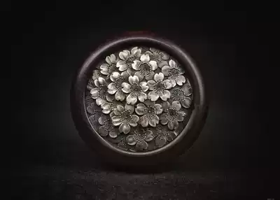 Japan Laogen pays Japanese ancient art pendant pendant, play piece, piece of thread, Seal, Cage, carving hand string