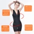 Áo định hình đẹp hở lưng, eo và bụng, tạo dáng sau sinh, bodysuit mỏng, quần độn mông, áo nịt ngực, kiểu dáng mỏng cho phụ nữ - Một mảnh