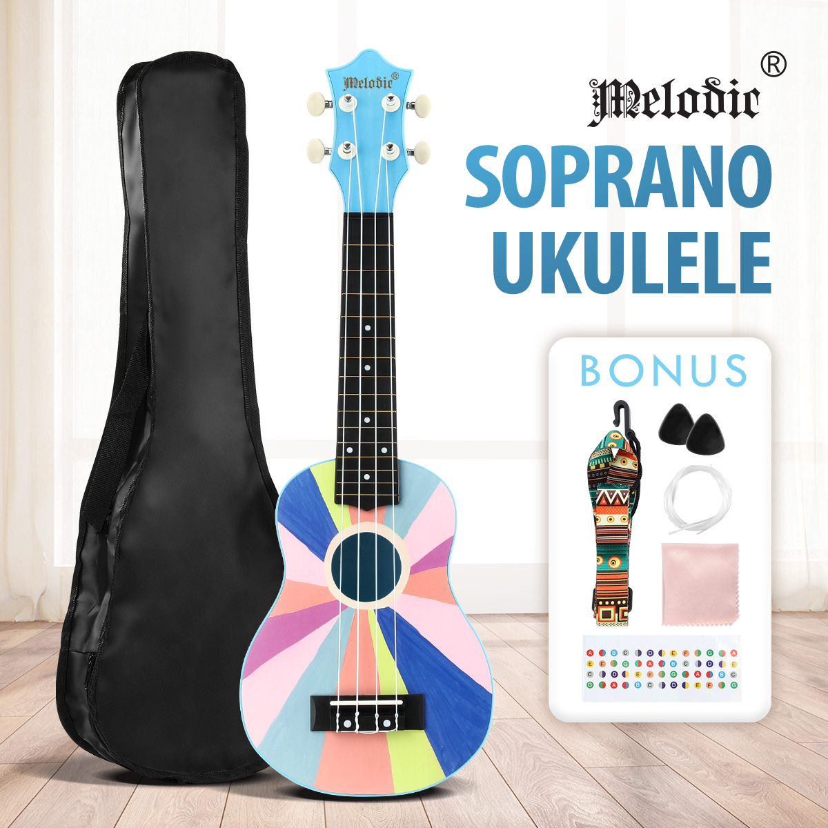 Ukulele 21 inch ukulele small guitar beginner beginner advanced children adult general nylon string playing