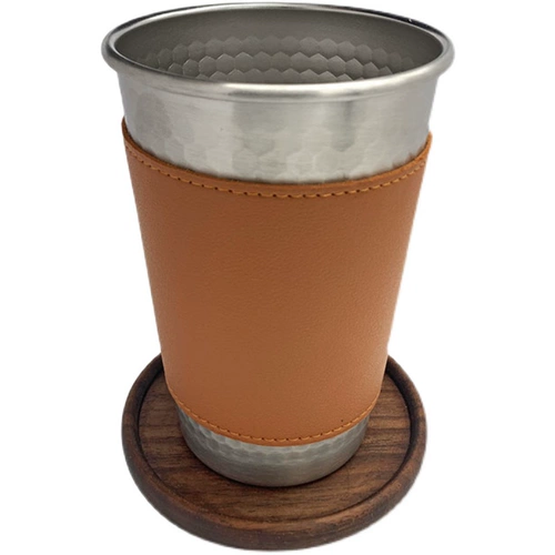 Кофейный стакан из нержавеющей стали для кемпинга, чехол, защита от ожогов