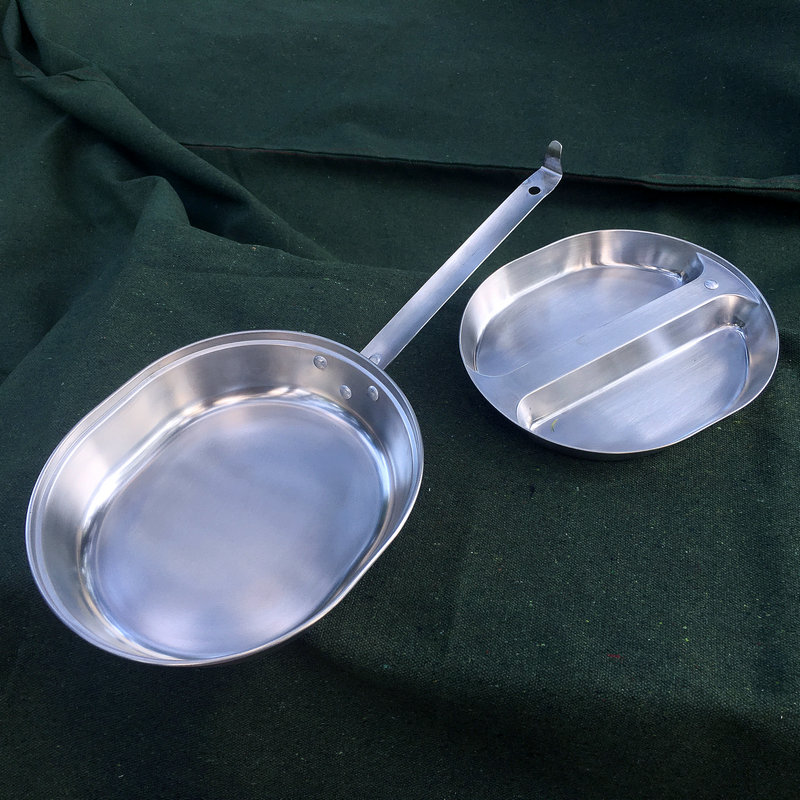 Camping Lunch Box 304 Stainless steel Camping Portable Cutlery Cookware Pan Outdoor Multi-purpose Travel Picnic Pot