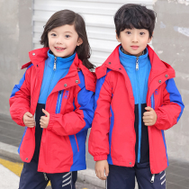 Kindergarten garden clothes autumn and winter clothes British wind charge three sets of childrens class uniforms primary school uniforms set Winter