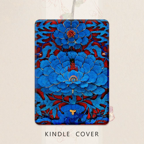 Qing Palace Peony Pattern Kindle Paperwhite4/3/2 защитная крышка KPW3 Dermarning 958 кожаный корпус 998 Thin Shell