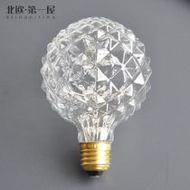 Nordic first house LED bulb creative shaped starry bulb Bar KTV retro warm light E27 light source