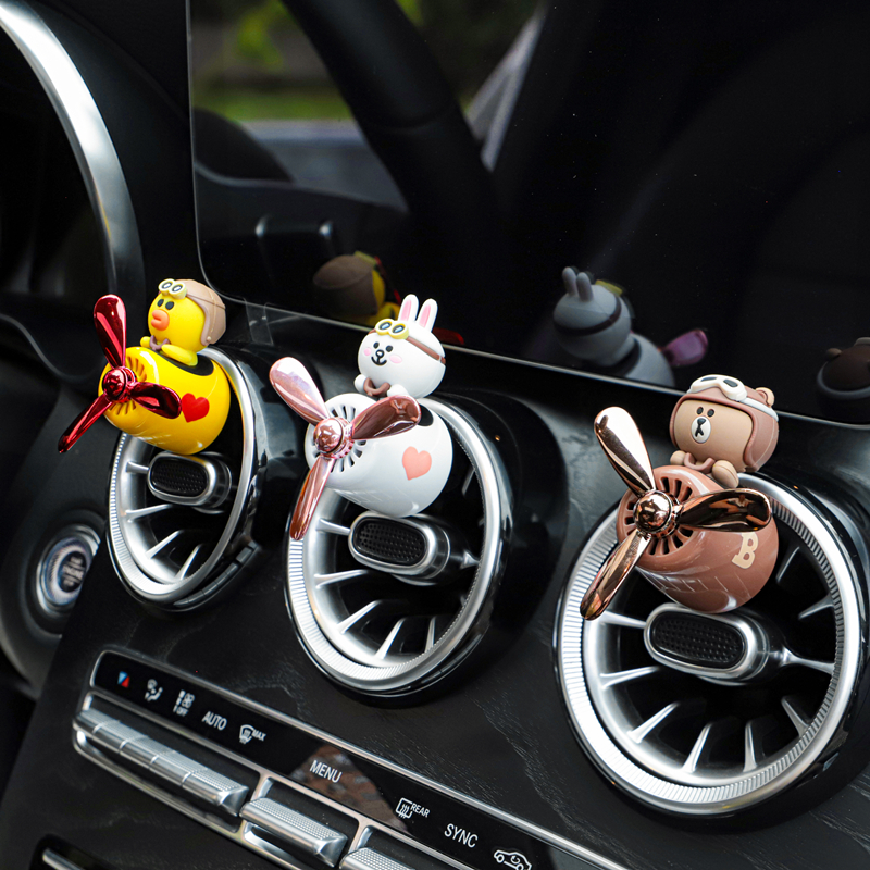 Car perfume outlet small fan network red Brownson fragrance decorative products car furnace on air conditioning