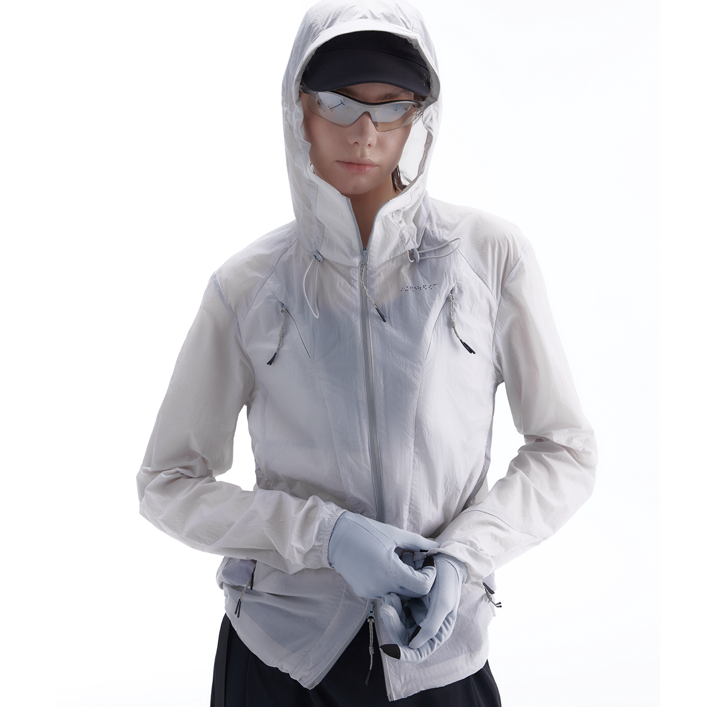 BEVANUP|Lightweight perforated sun protection skin clothing