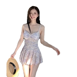 Clvitkeins соединял купальник самка 2024 Новая обложка, тонкий живот, тонкий, консервативный слегка толстая девушка, пропитанная горячим купальником