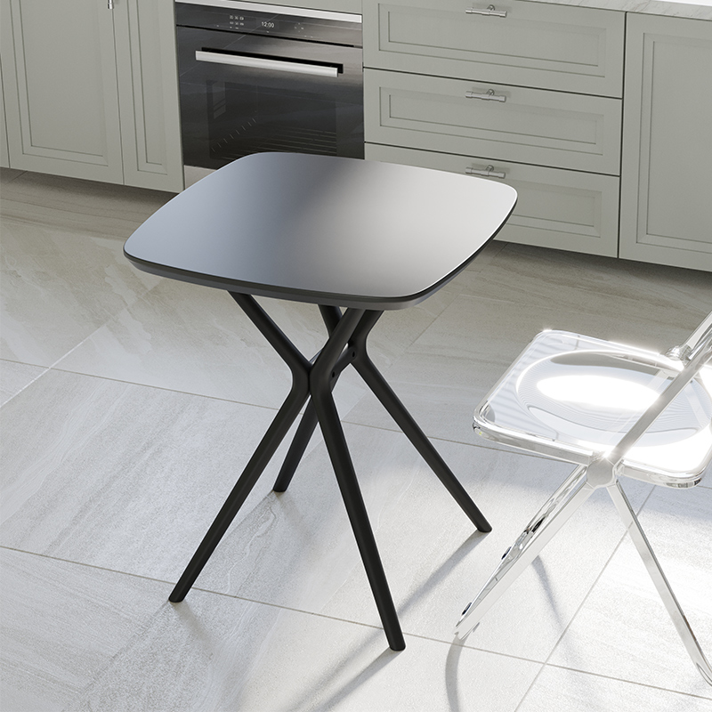 Leisure table Nordic ins balcony coffee table Western restaurant milk tea shop dining table square table small apartment home simple