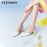 Сандалии с заостренным носом, летняя обувь, французский стиль