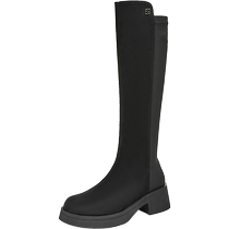 Tata her thin temperament long boots womens boots elastic high boots fashion boots 2024 winter new W5K03DG4