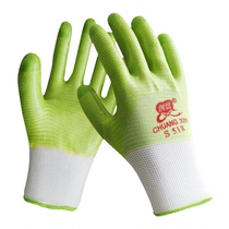 Chuangxin brand s518 labor insurance gloves zebra pattern thickened wear-resistant waterproof non-slip acid and alkali resistance tasteless pure glue oil resistance