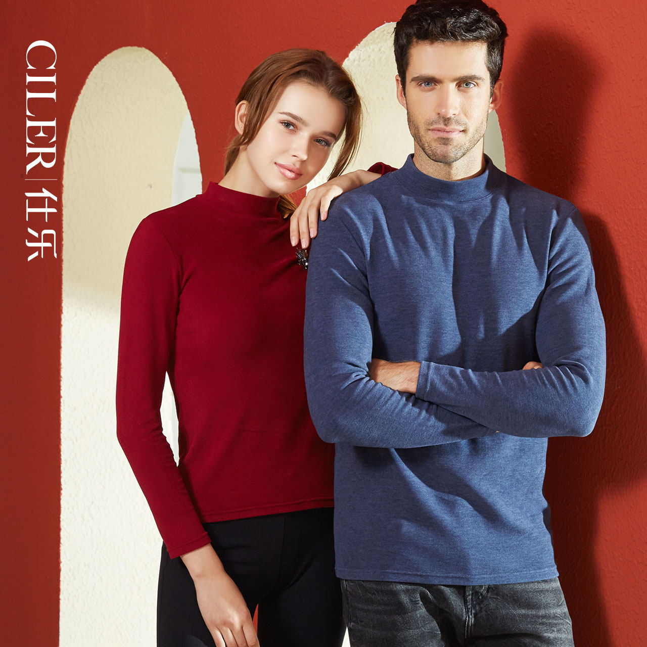 Srile lovers warm suede half high collar fur knit head wool knit cardiovert autumn winter Fashion elastic body long sleeve inner lap coat