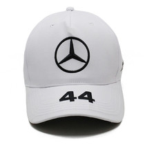 2021 Mercedes-Benz Racing Cap Mei Ben Team Hamilton with Bend Cap New Racing Clothing Baseball Cap Spot