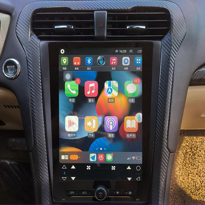 Suitable for 13-19 Ford New Mondeo Central Control Display Large Screen Navigation 360 Panoramic Reversing Image Carplay