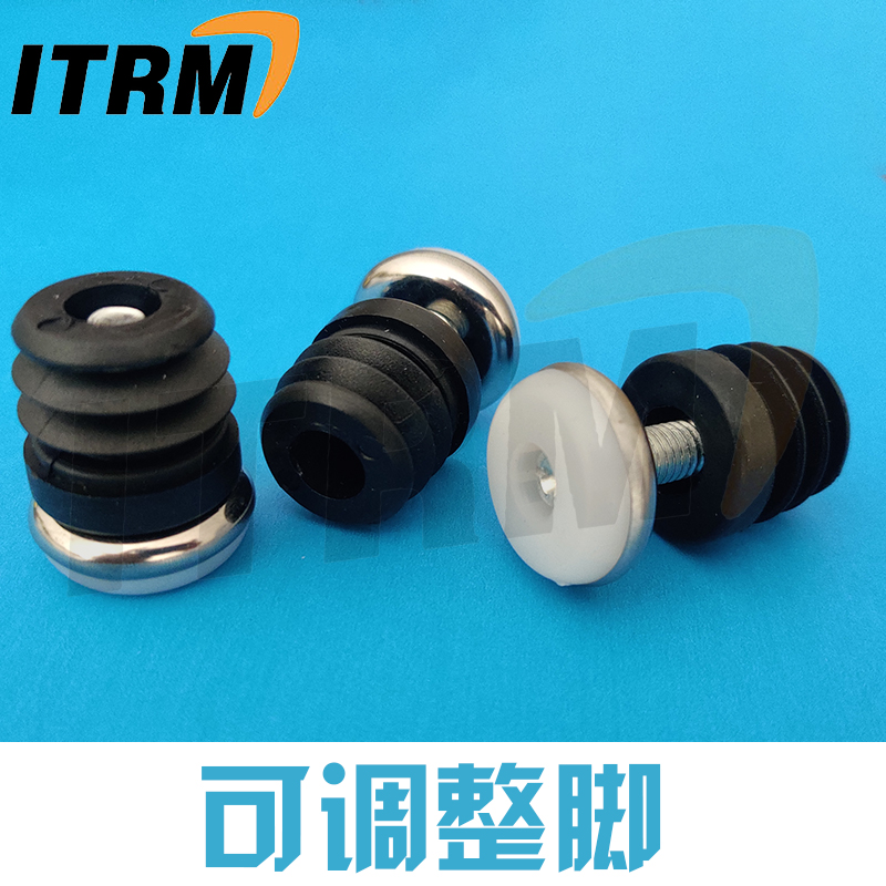 25mm stainless steel can be adjusted foot fixed base nut plug shelf furniture tables and chairs foot cup support feet