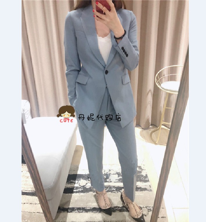 THEORY Classic to work with single buckle wool close-up suit jacket h0101113 spot