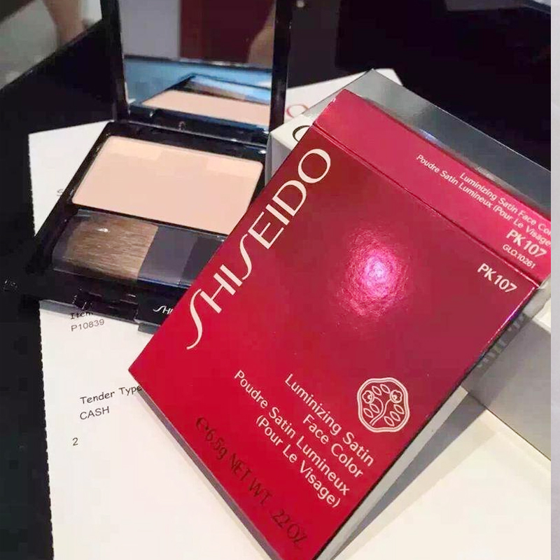 Shiseido Shiseido lụa màu rouge sửa chữa năng lực sửa chữa ánh sáng cao mặt PK107 WT905 - Blush / Cochineal phấn má peripera