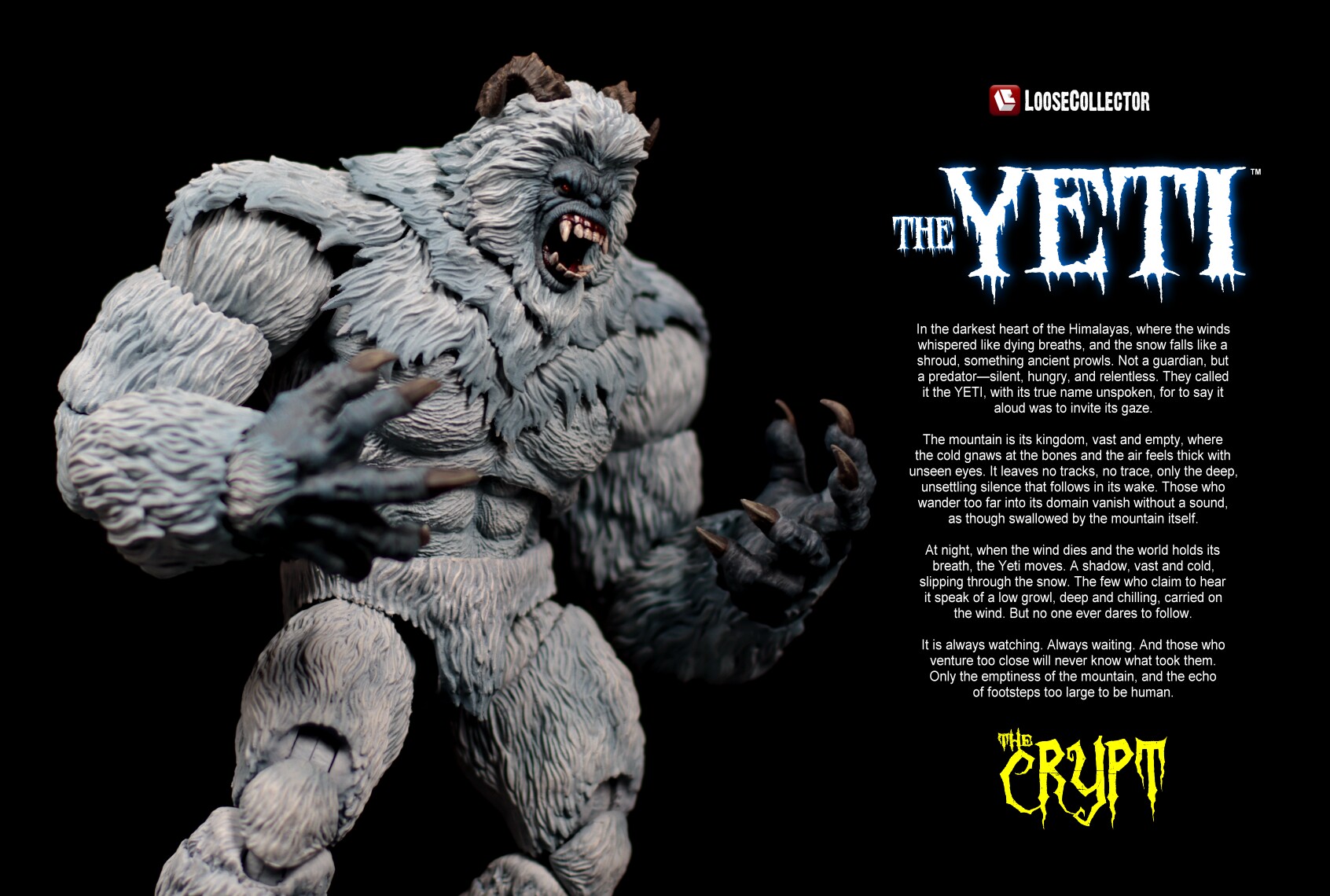 Loose Collector LC Studio 1/12 Yeti H 10in Action Figure In Stock