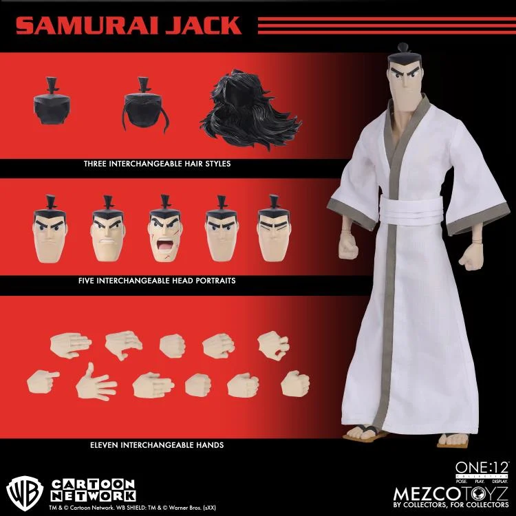 Mezco Toyz 1/12 Samurai Jack Action Figure In Stock 2026NEW | eBay