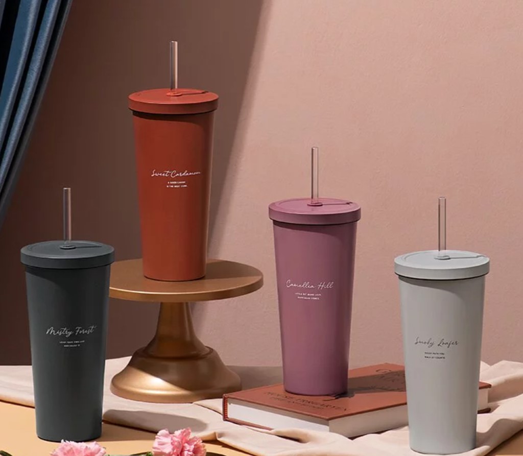 Spot Taiwan good cup production oolab cup Thermos cup Environmental cup Fitness cup Rainbow cup 710ml small red book