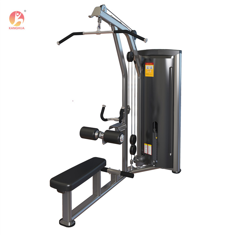 Muscle Trainer Unisex Kanghua Sit Down Rowing Boat High Pull Back Multifunctional Trainer Commercial Fitness