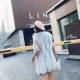 Áo khoác lông thú giả nữ mùa đông lông dài lông lông cáo lông thú khâu áo lông
