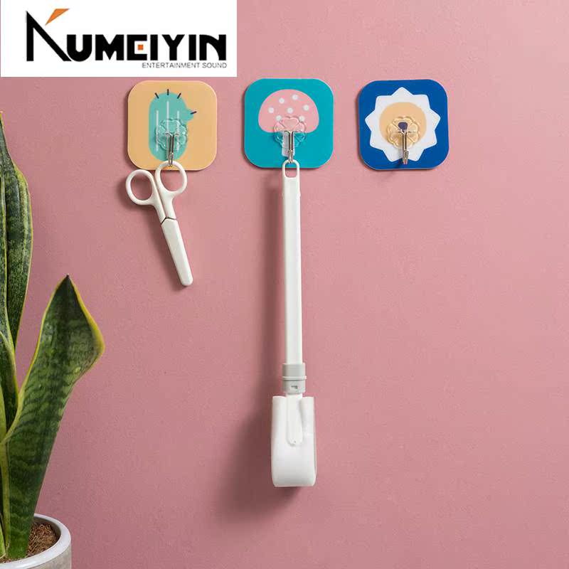 Powerful traceless adhesive cartoon hook multifunctional ad