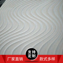 Wavy board background wall modeling board Three-dimensional relief desert pattern corrugated board wall corrugated board decorative material