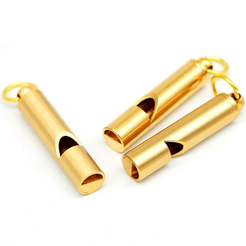 Латунный дорожный свисток, спасательный жилет, креативный детский брелок подходит для мужчин и женщин для тренировок, подарок на день рождения