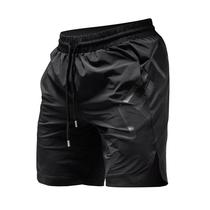 Muscle kid sports fitness shorts running training pants mens boxing casual pants breathable quick-drying five-point pants thin