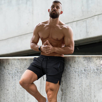 Muscle Kid Fitness Thin Squat Three Software Basketball Running Fitness Men Breakthrough Dry Elasticity Training Shorts