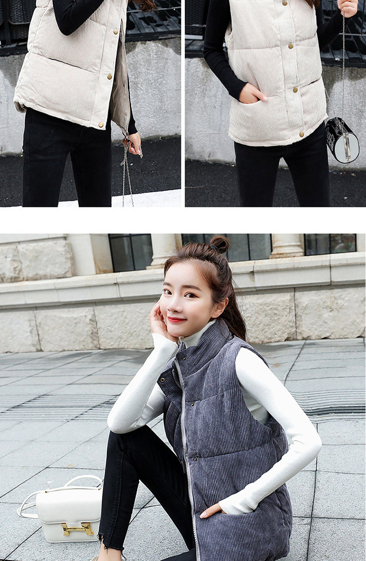 Débardeur hiver femme en Coton - Ref 3176036 Image 20